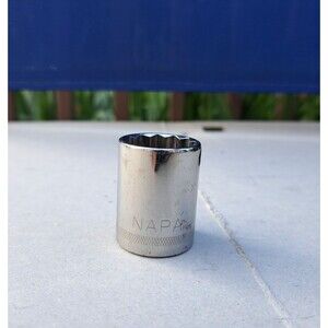NAPA 7/8 Inch Socket 1/2 Drive 12 Point Made in USA NT1228 Replacement Tool